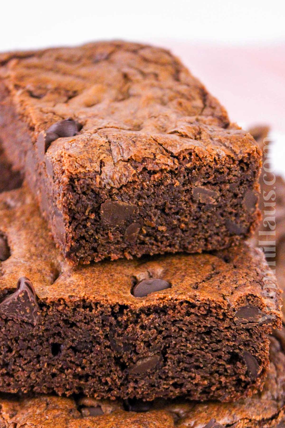 Chocolate Chocolate Chip Cookie Bars