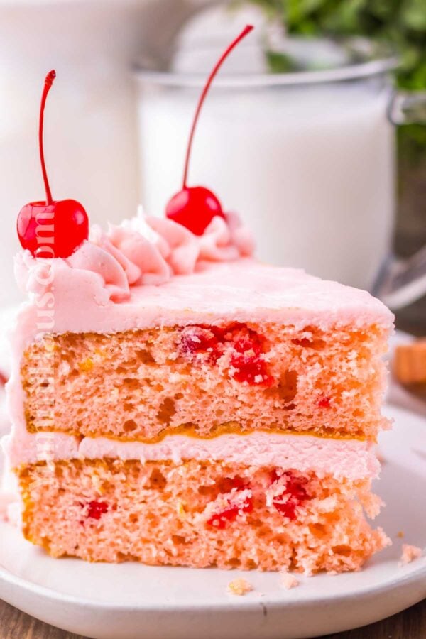 Cherry Chip Cake