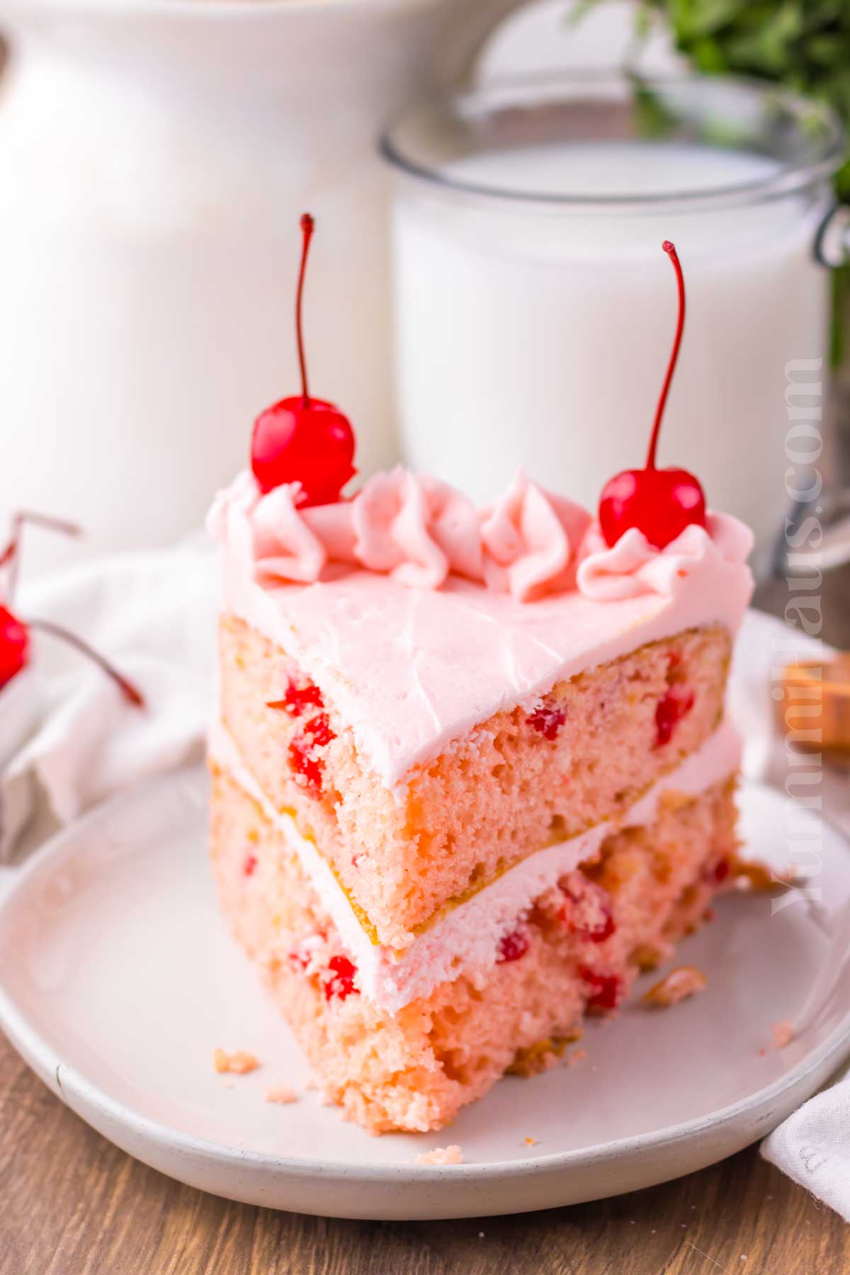 Cherry Chip Cake recipe