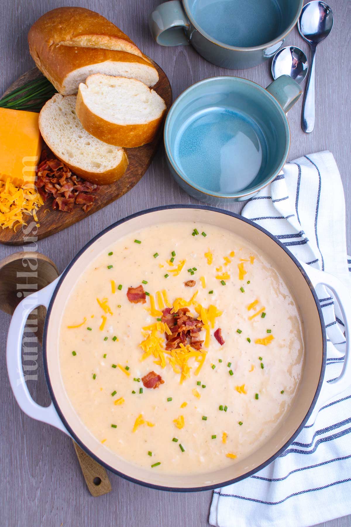 Loaded Baked Potato Soup recipe