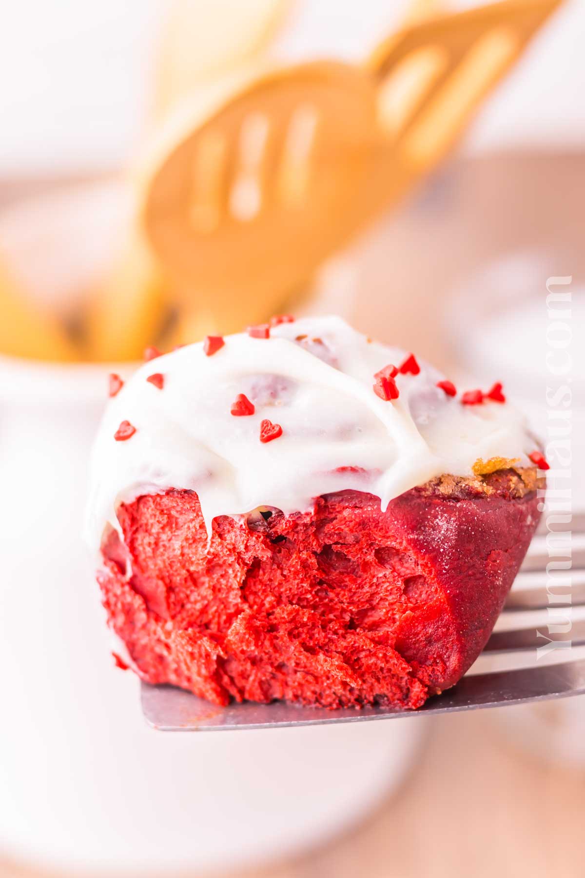 Red Velvet Cinnamon Rolls recipe