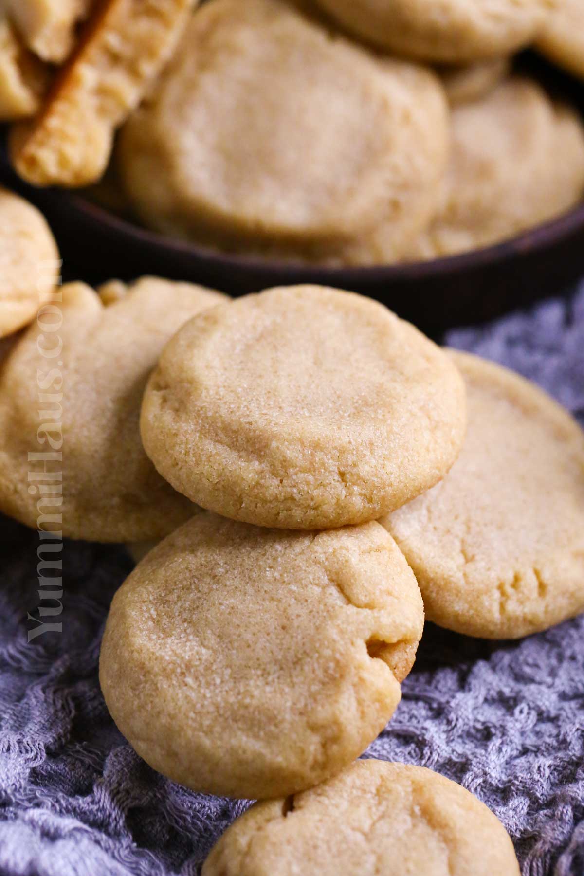 3 ingredient Brown Sugar Cookies