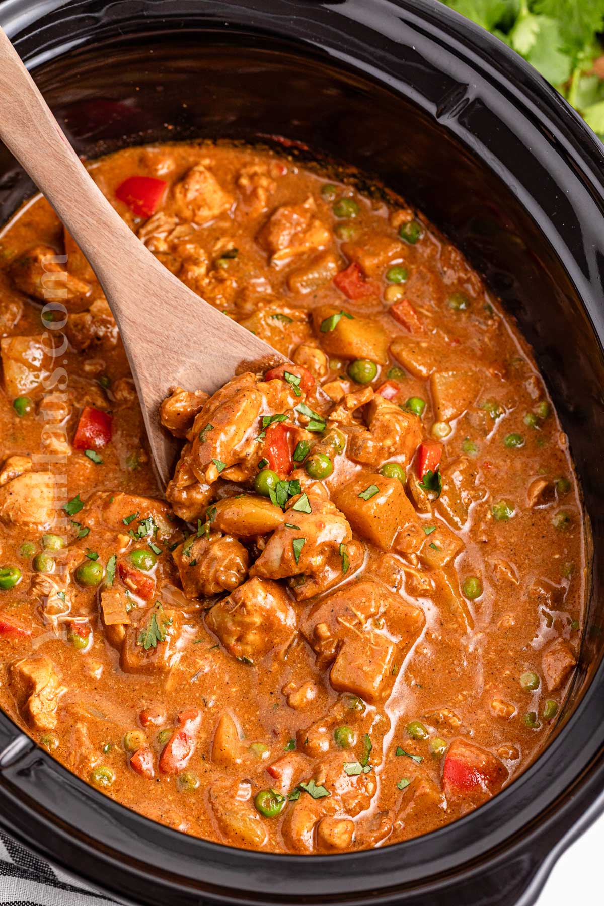 easy curry in the crockpot