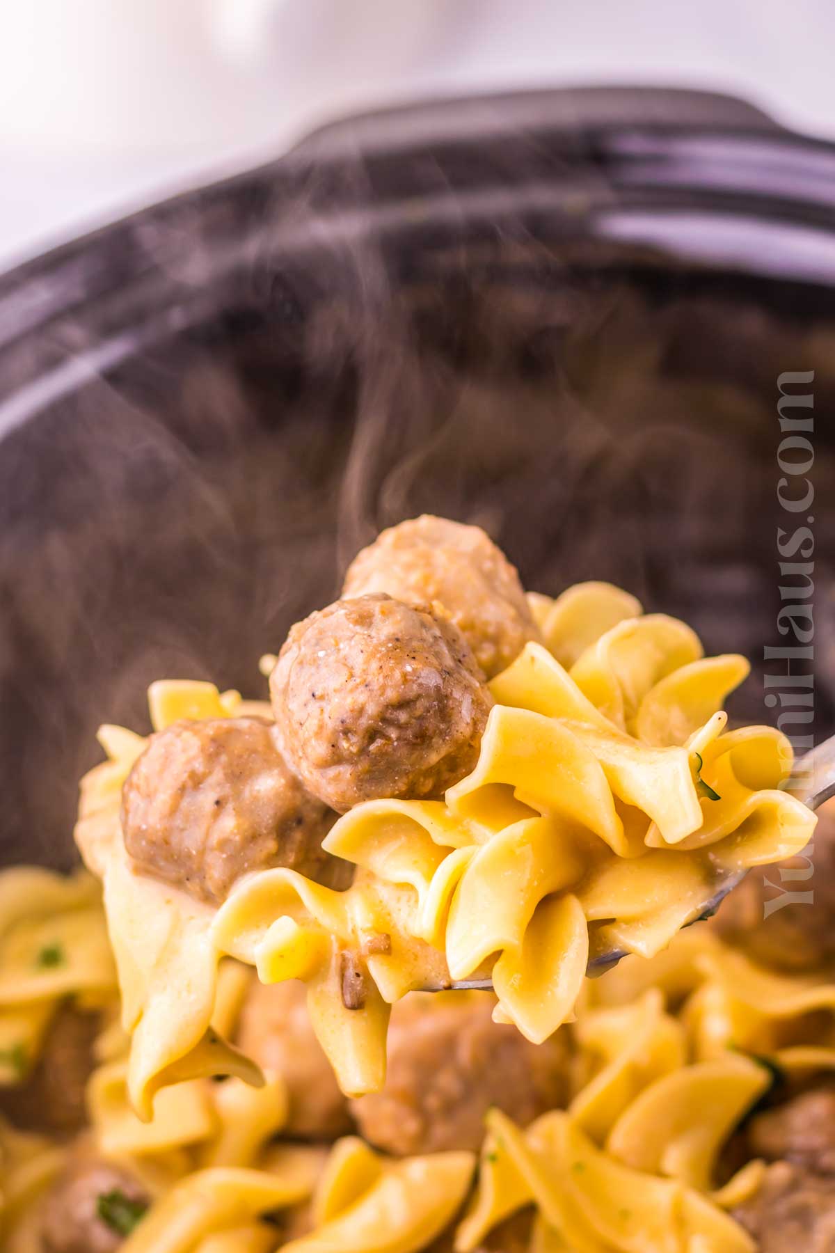 easy meatballs in the slow cooker