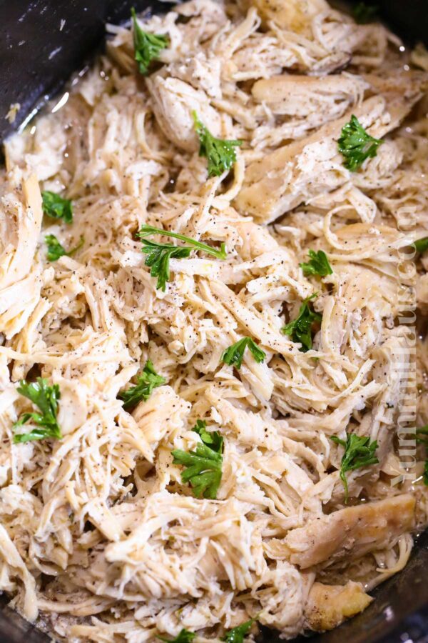 Slow Cooker Shredded Chicken