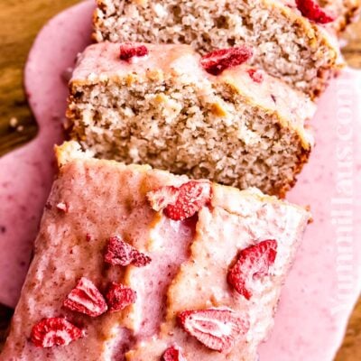 Strawberry Loaf Cake