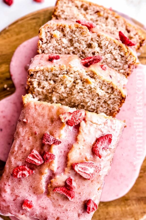 Strawberry Loaf Cake