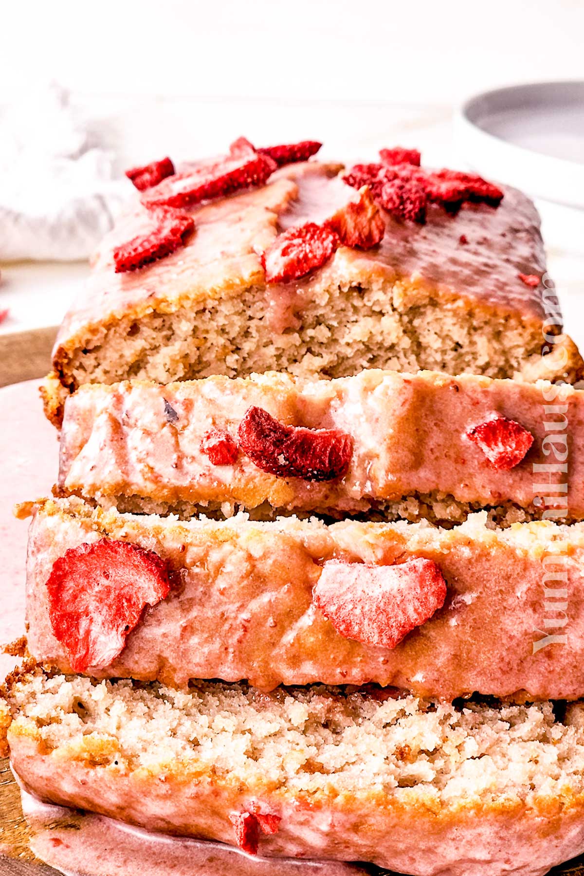 Strawberry Loaf Cake recipe