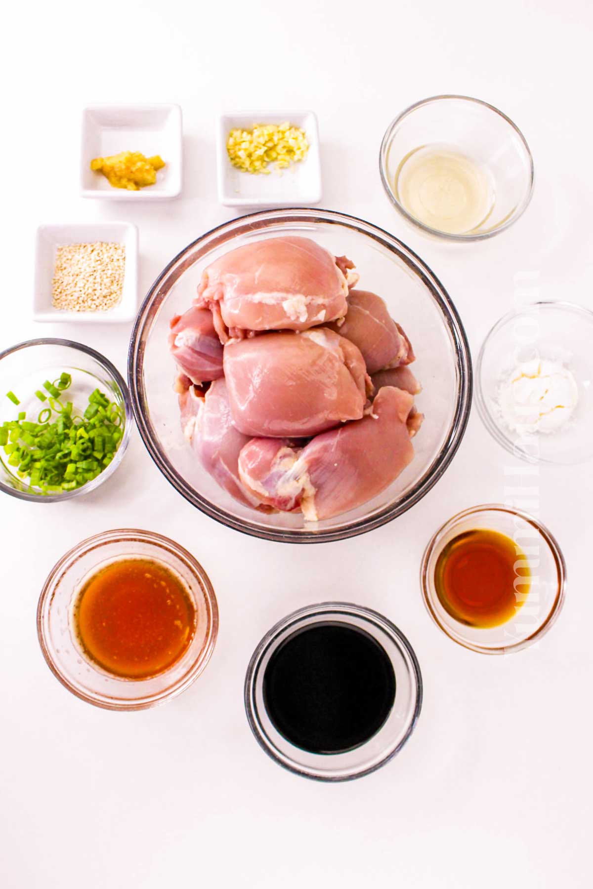 Air Fryer Teriyaki Chicken ingredients