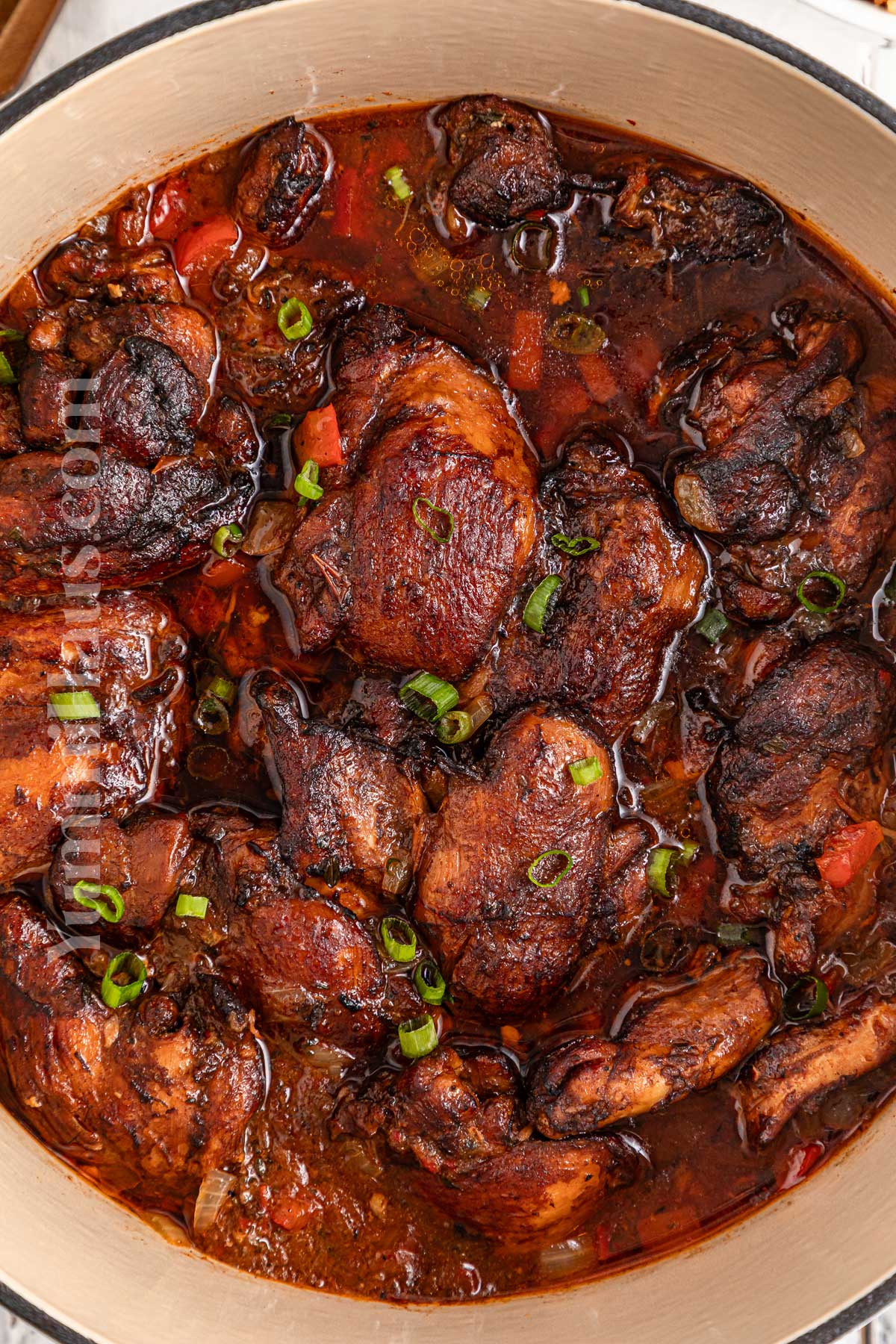 chicken meal in a Dutch oven