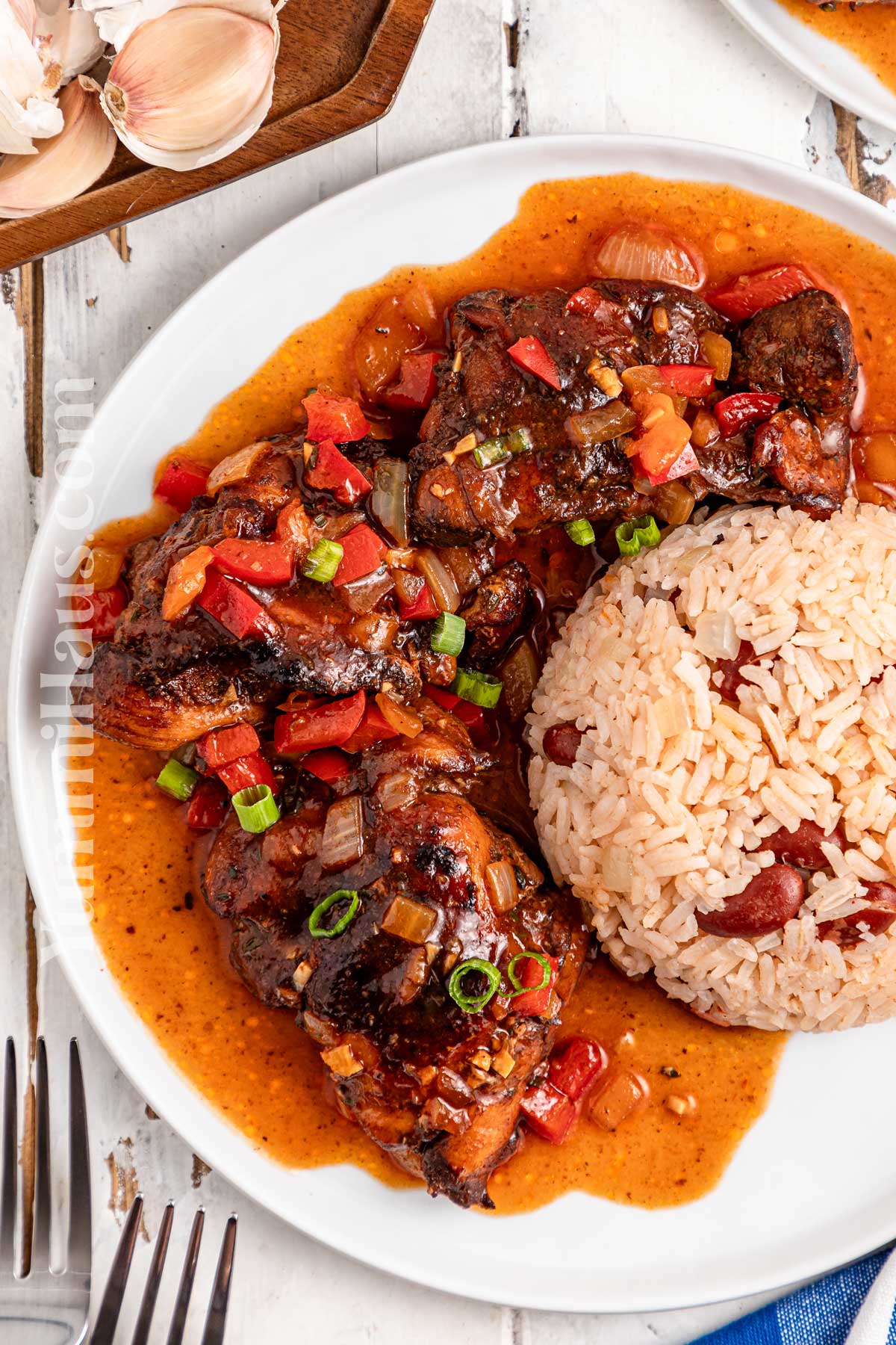 Jamaican Brown Stew Chicken recipe