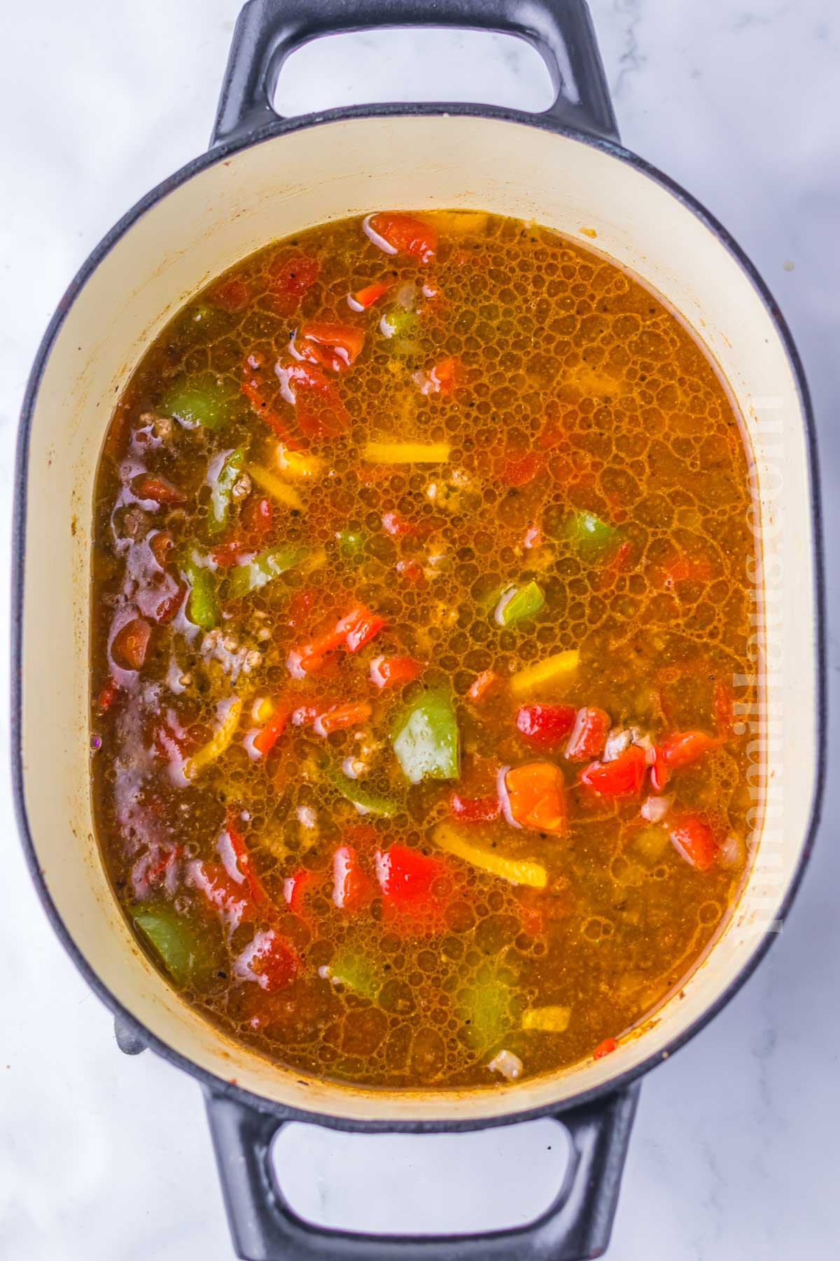 stovetop pepper soup