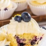 Lemon Blueberry Cupcakes