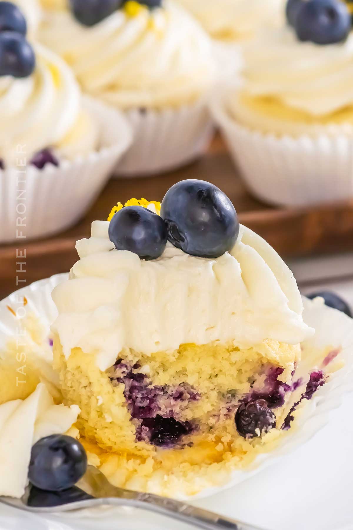 Lemon Blueberry Cupcakes