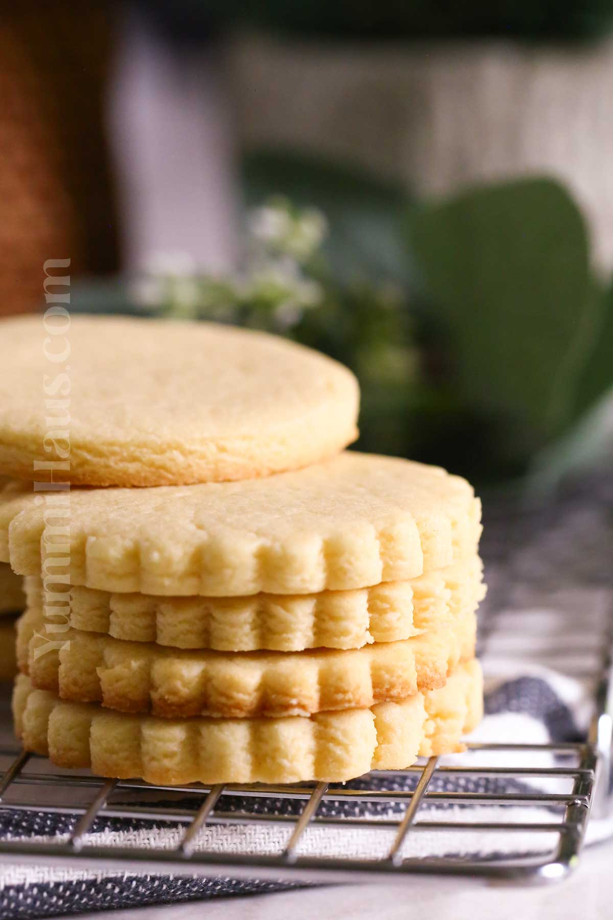 buttery cookie stack