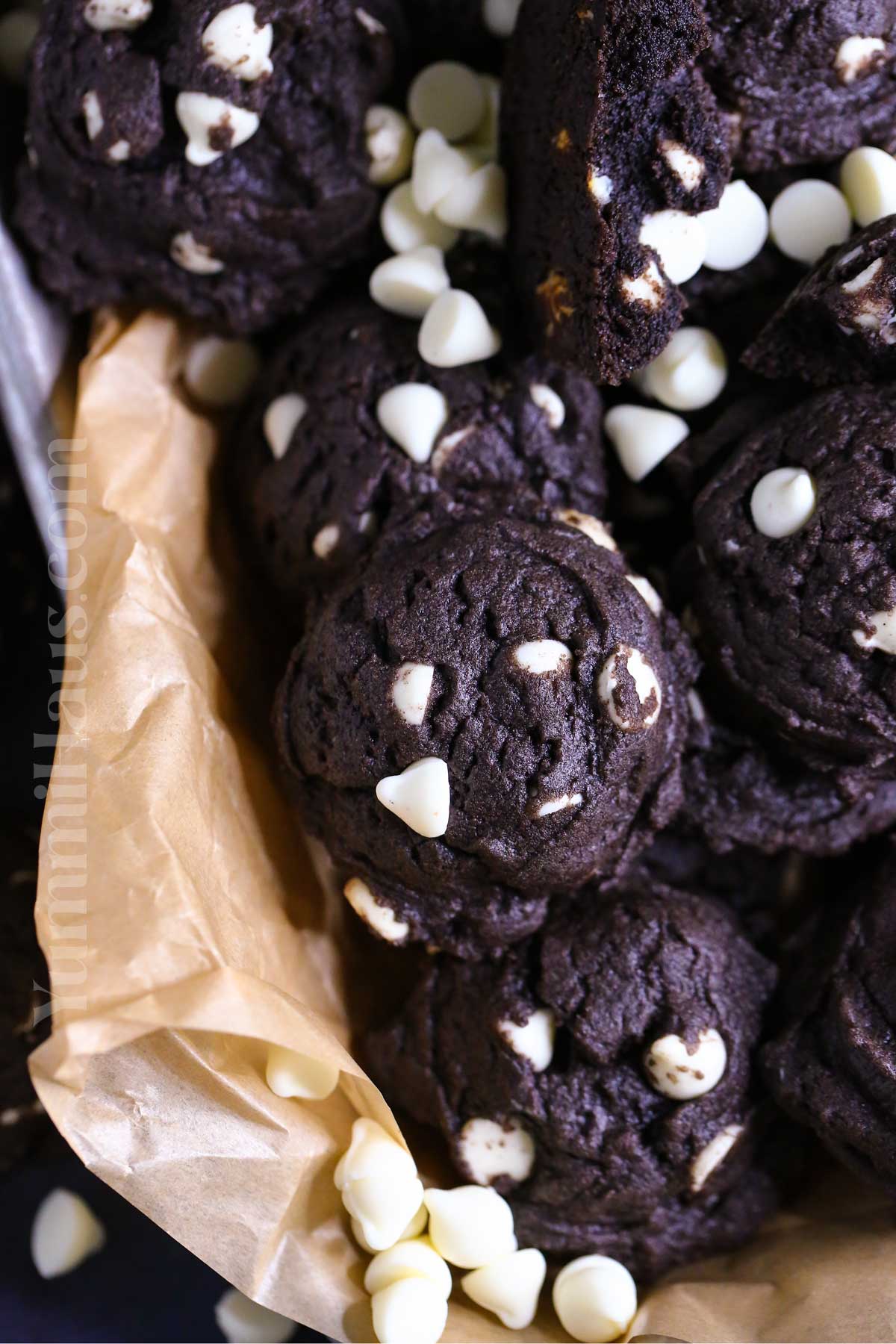 inside out chocolate chip cookies