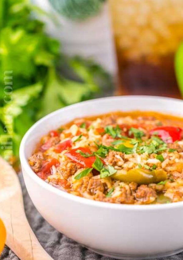 Stuffed Pepper Soup