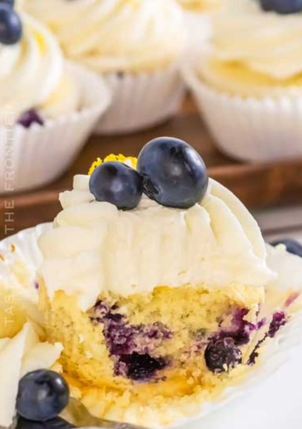 Lemon Blueberry Cupcakes