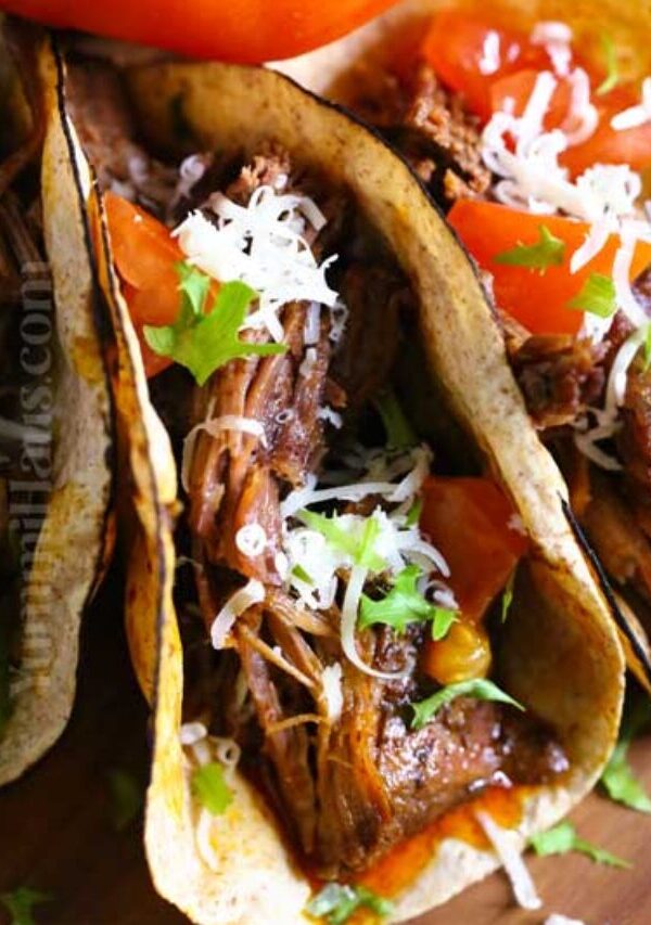 Slow Cooker Shredded Beef