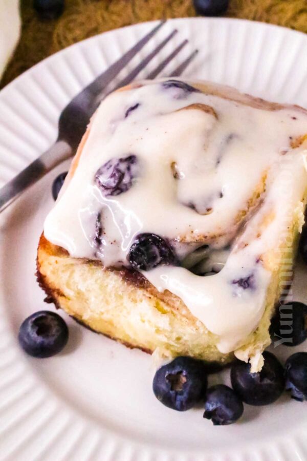 Blueberry Cinnamon Rolls