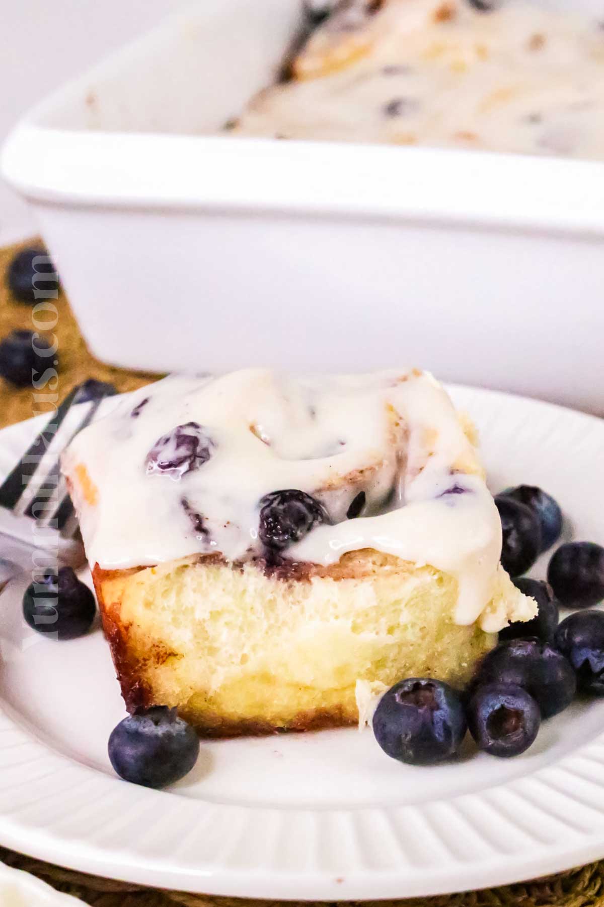 Blueberry Cinnamon Rolls recipe