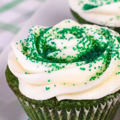 Green Velvet Cupcakes