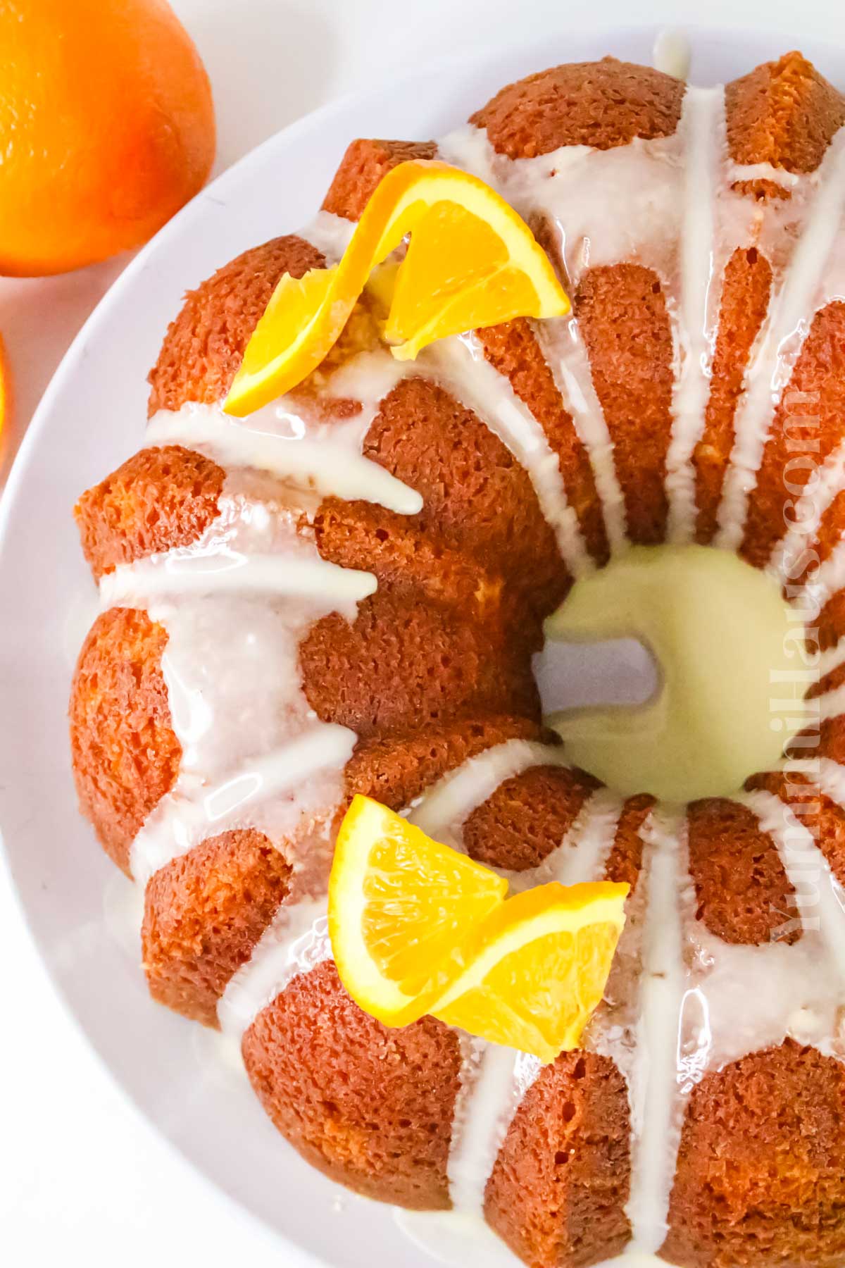 glazed bundt cake