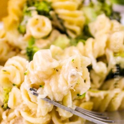 Chicken Broccoli Alfredo Bake