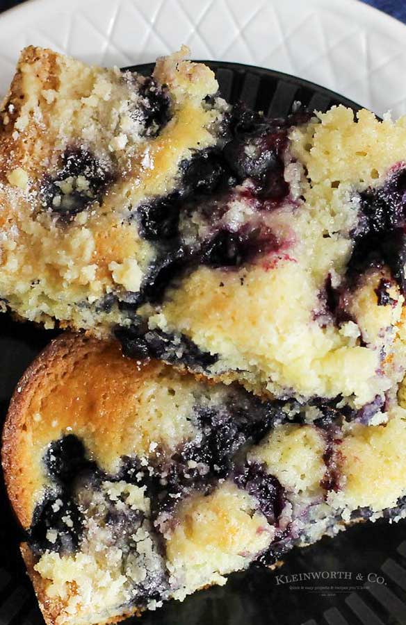 Blueberry Pie Coffee Cake - Taste of the Frontier