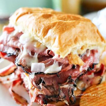 how to make Grilled Hot Pastrami Sandwich